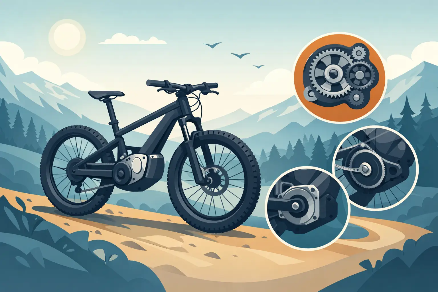 Cos'è una mountain bike con cambio?